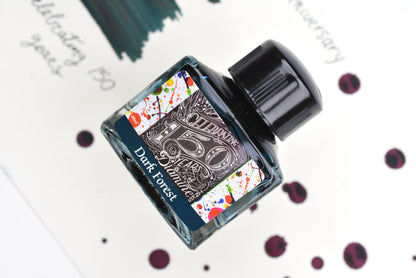 Diamine Fountain Pen Ink - 150th Anniversary Series - Dark Forest