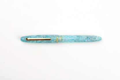 Esterbrook Estie Fountain Pen - Aqua Gold - Gold Trim - Limited Edition