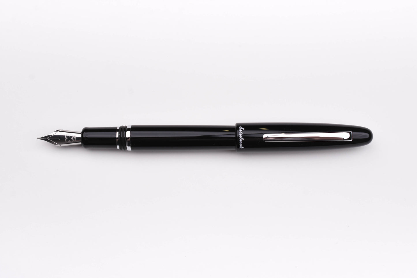 Esterbrook Estie Fountain Pen - Ebony - Palladium Trim