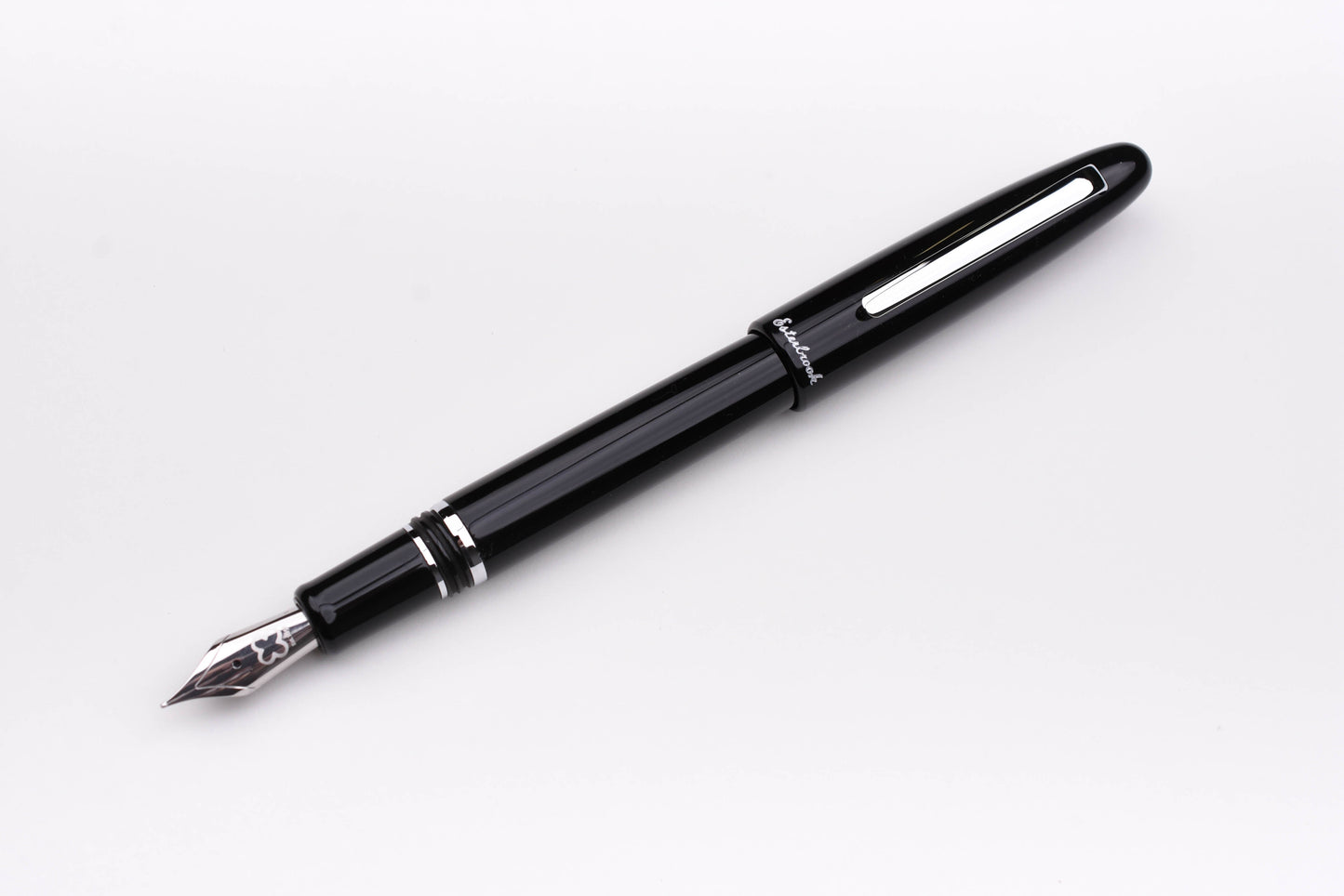 Esterbrook Estie Fountain Pen - Ebony - Palladium Trim