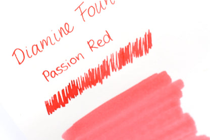 Diamine Fountain Pen Ink - Passion Red - 30mL
