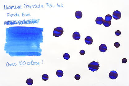 Diamine Fountain Pen Ink - Florida Blue - 30mL
