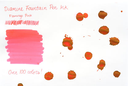 Diamine Fountain Pen Ink - Flamingo Pink - 30mL