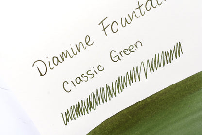 Diamine Fountain Pen Ink - Classic Green - 30mL