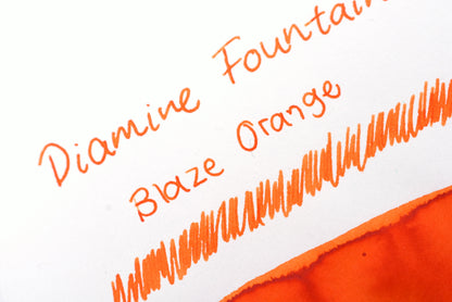 Diamine Fountain Pen Ink - Blaze Orange - 30mL