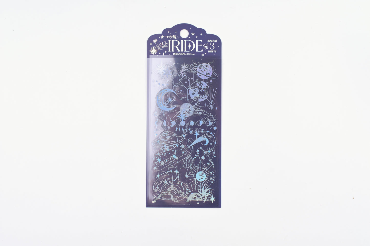 BGM - Foil Stamping Iride Sticker Sheets - Galaxy