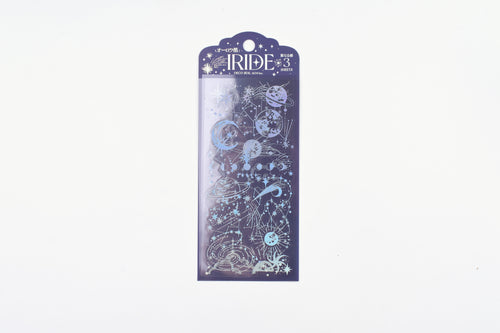 BGM - Foil Stamping Iride Sticker Sheets - Galaxy