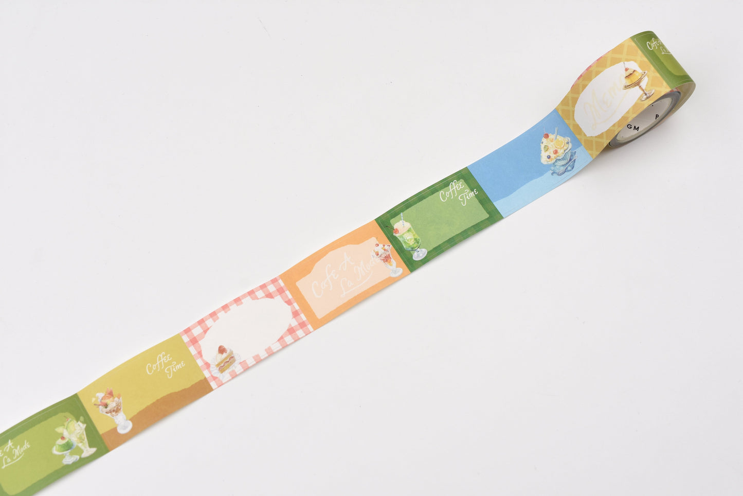 BGM Roll Sticker - Writable - Cafe A La Mode