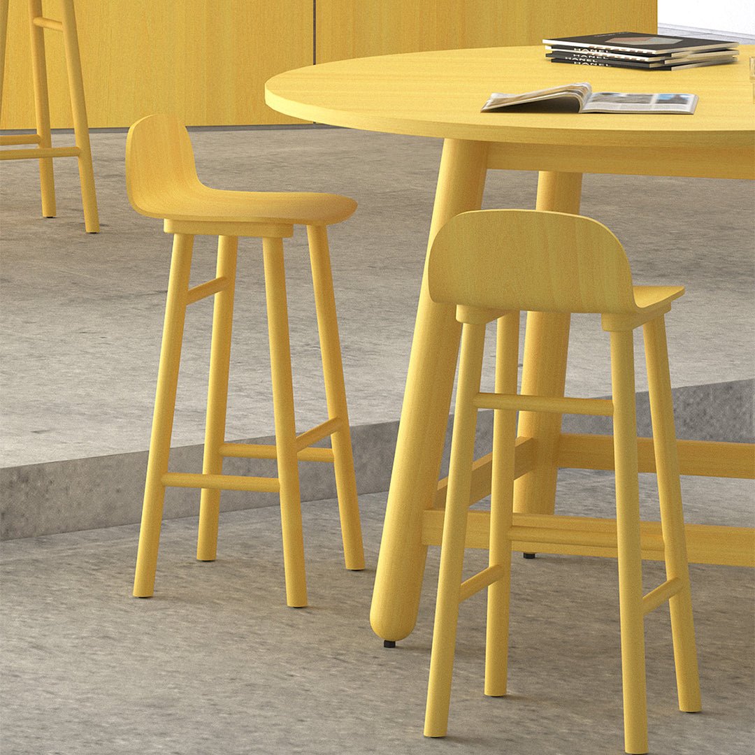 Beech Connect 100 High Table - Round