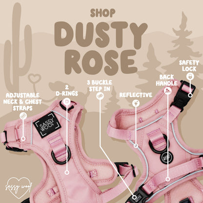 Dog Two Piece Bundle - Dusty Rose