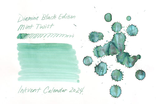 Diamine Black Edition - Chameleon - Mint Twist