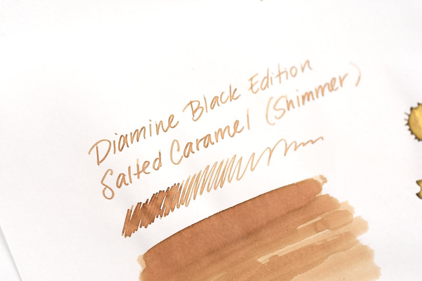Diamine Black Edition - Shimmer - Salted Caramel