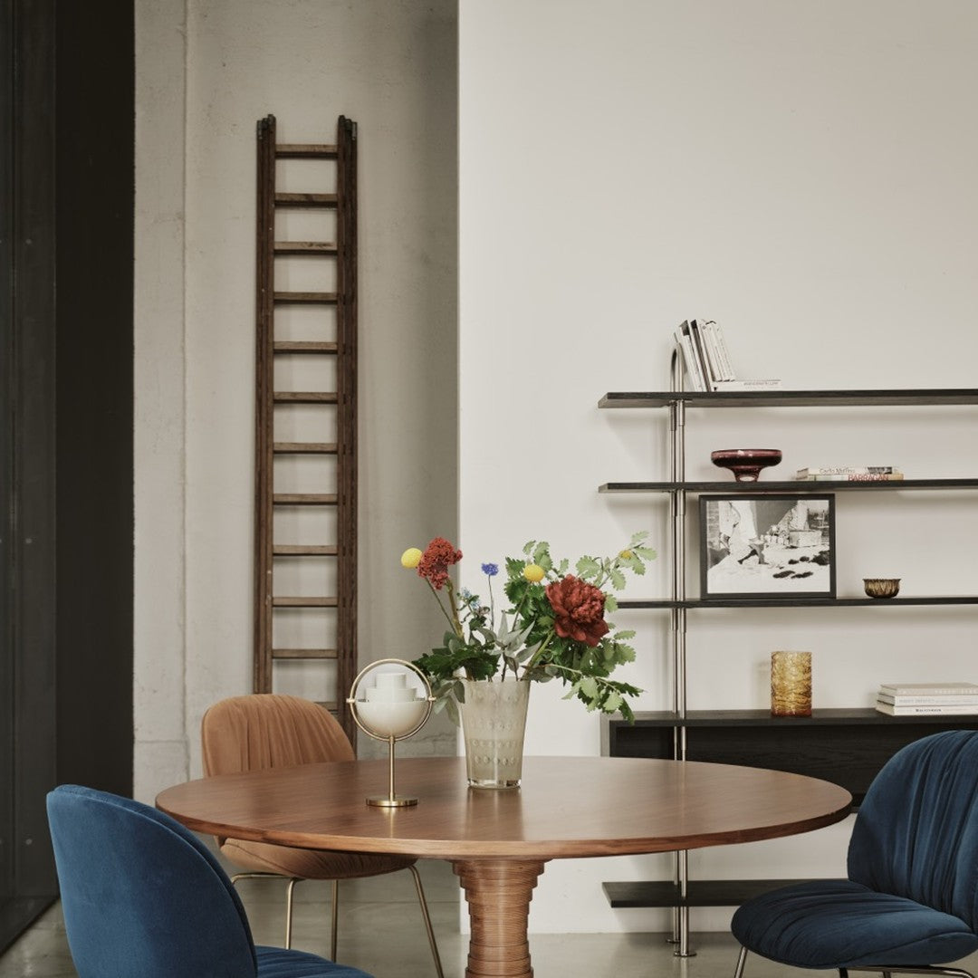 Beetle Soft Dining Chair - Conic Base - Fully Upholstered