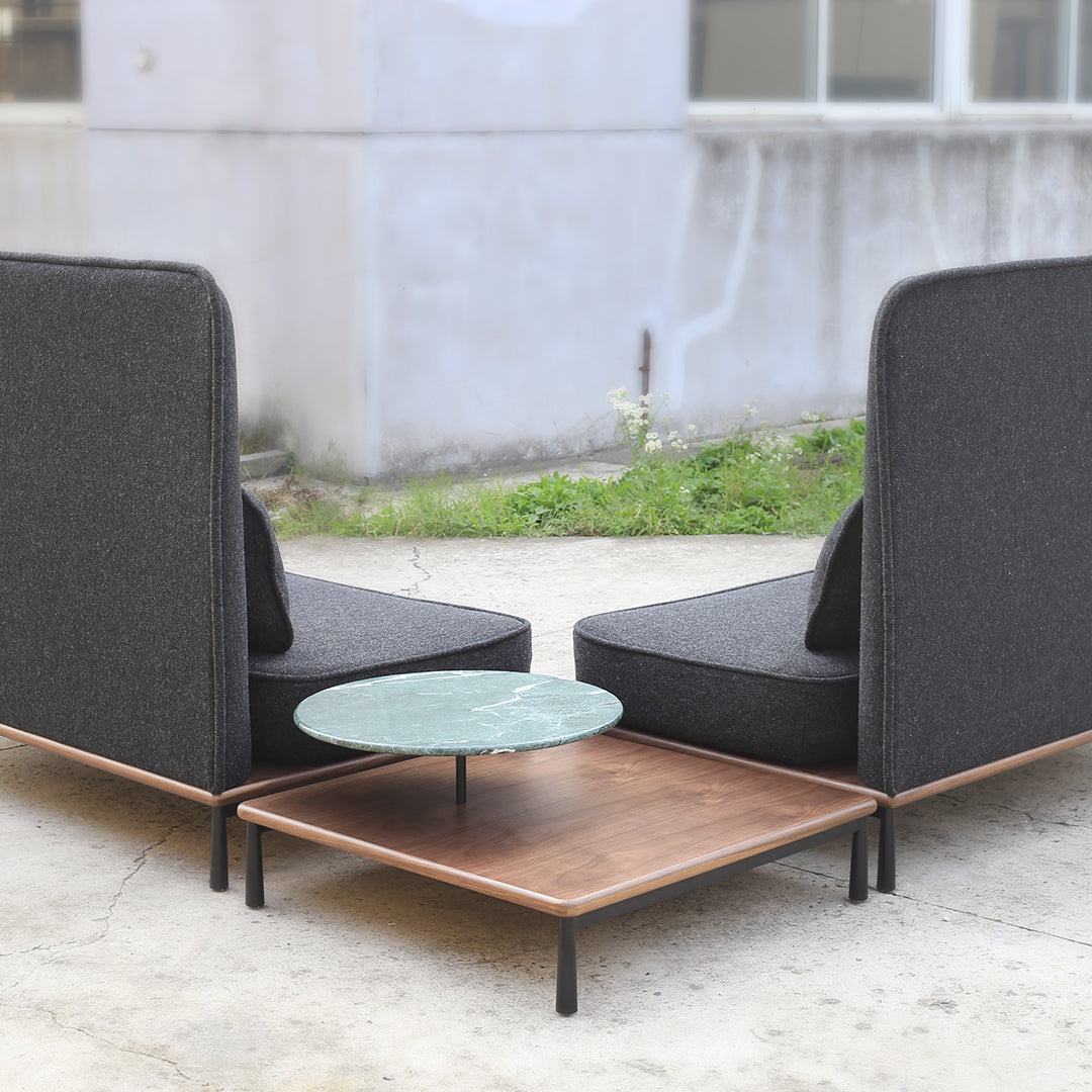 Arc High Back 2-Seater Sofa - Left