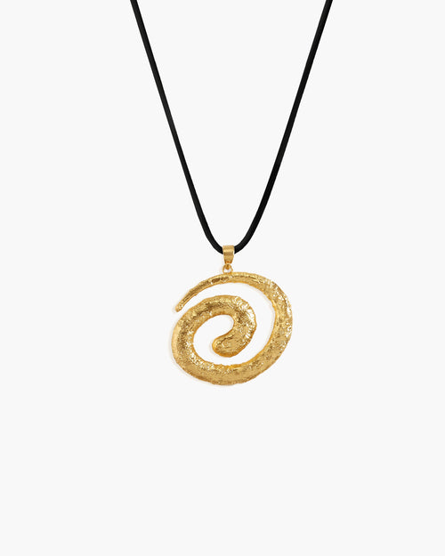 Miro Necklace in Black