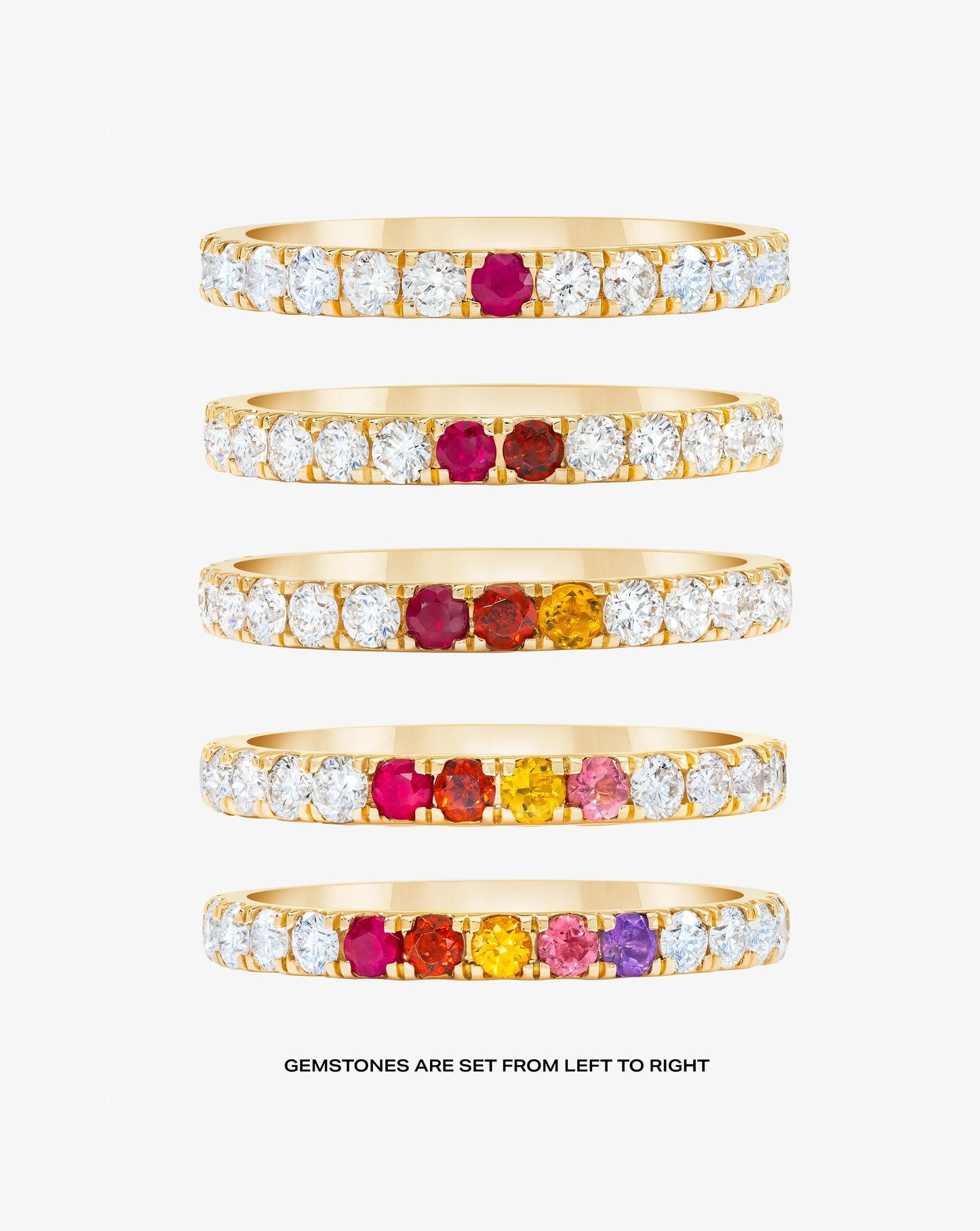 2.5 mm Personalized Classic Lab Diamond Ring