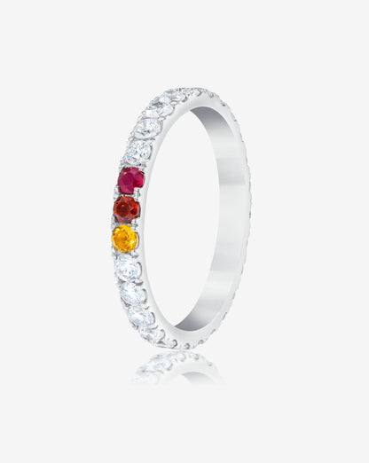 2.5 mm Personalized Classic Lab Diamond Ring