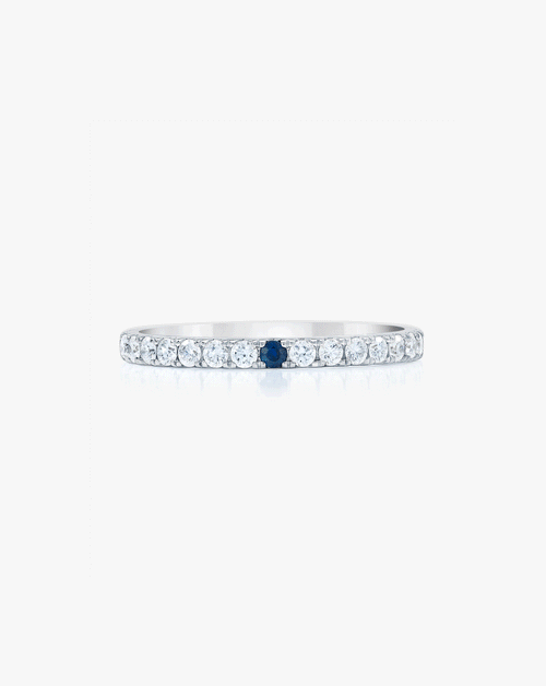 2.5 mm Personalized Classic Lab Diamond Band | Platinum