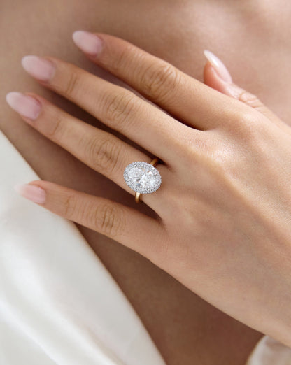 Cloud Bezel with Pavé Halo