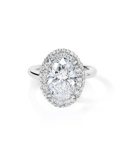 Cloud Bezel with Pavé Halo