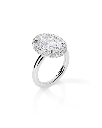 Cloud Bezel with Pavé Halo