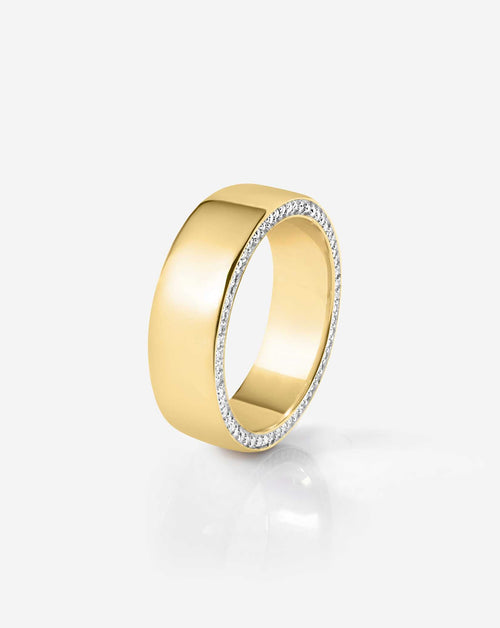 Brilliant Pavé Cigar Band