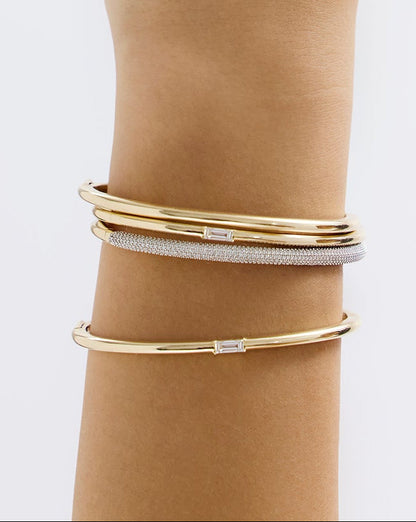 Baguette Cloud Bangle