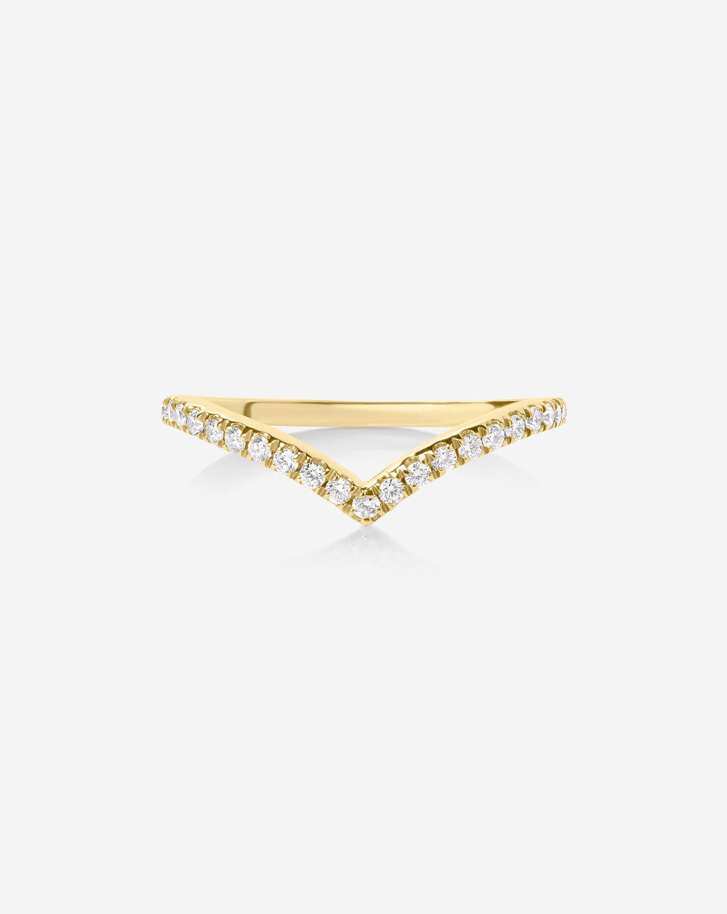 Curved Diamond Band