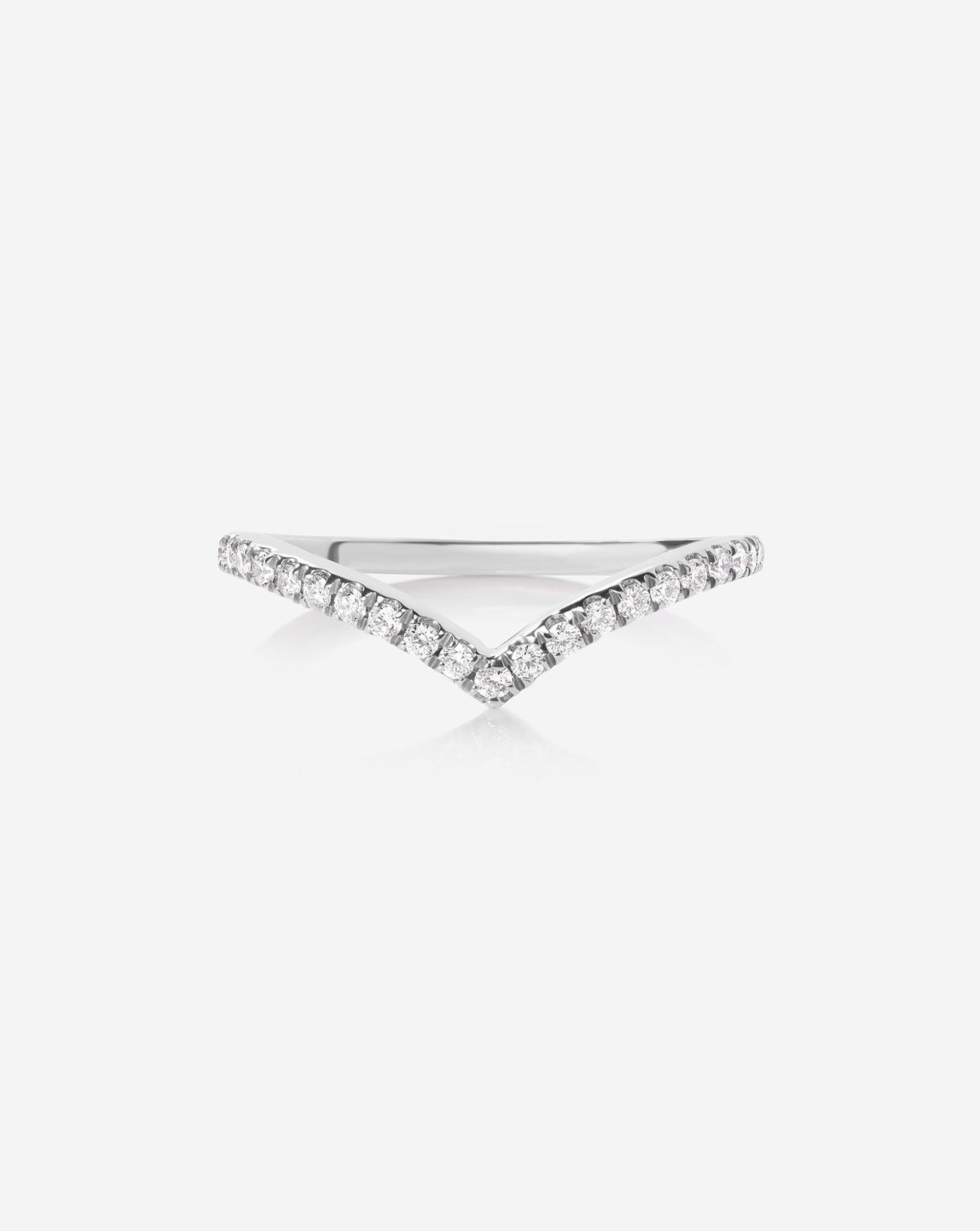 Curved Diamond Band