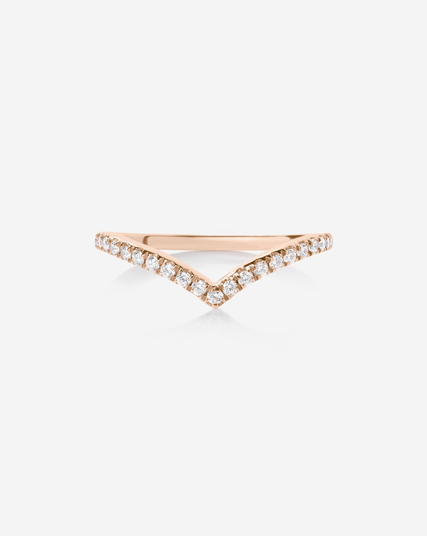 Curved Diamond Band