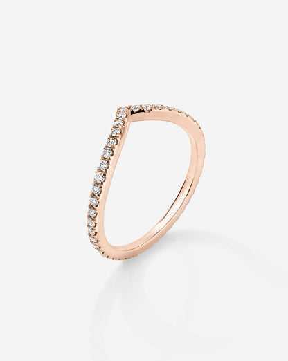 Curved Diamond Band
