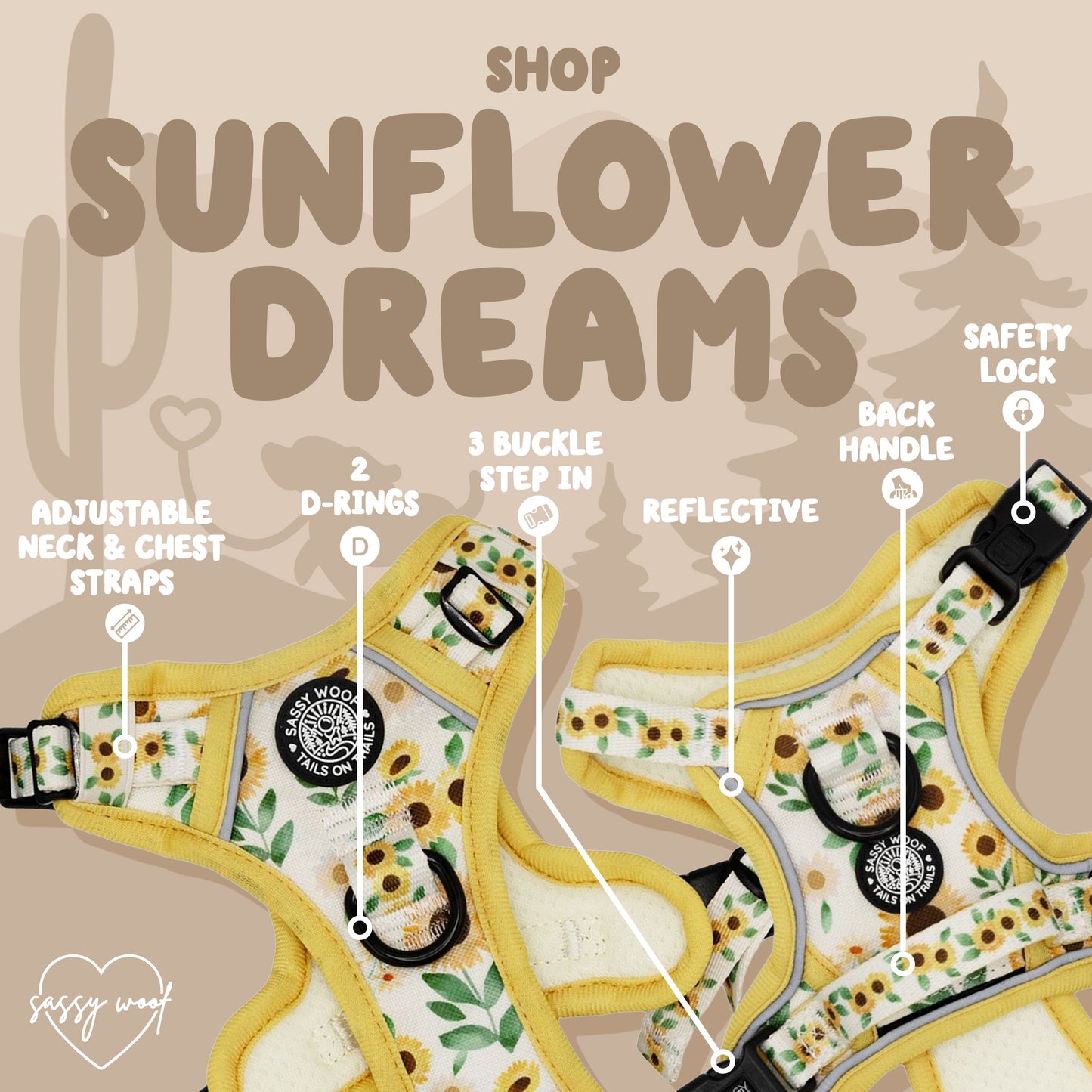 Dog Two Piece Bundle - Sunflower Dreams