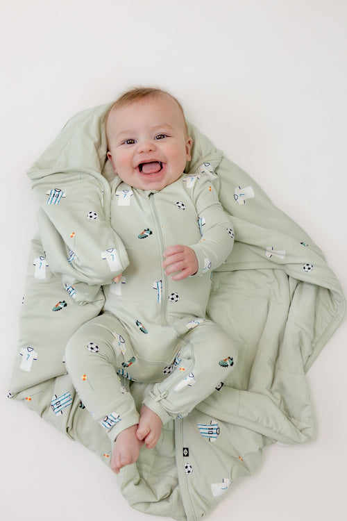 Baby Blanket in Soccer 1.0