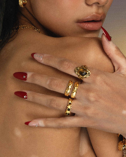 Tiger's Eye Savannah Ring