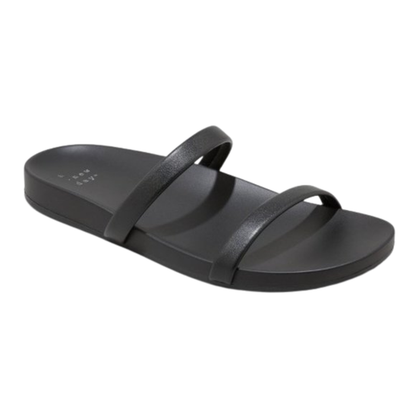 A New Day Women’s Nadine Skinny Strap Sandals Black