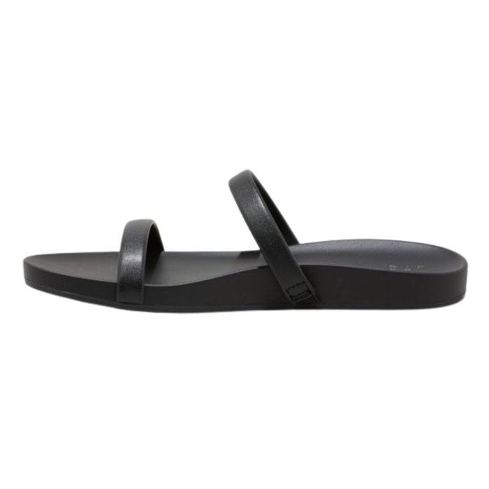 A New Day Women’s Nadine Skinny Strap Sandals Black