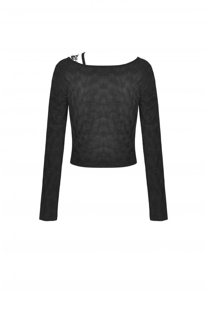 Already Dead Shredded Crop Top