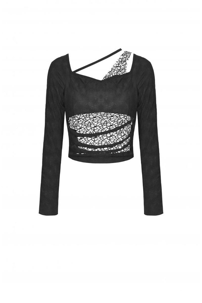 Already Dead Shredded Crop Top