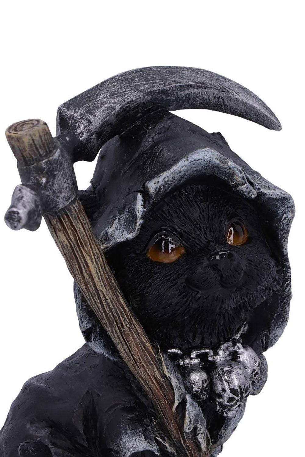 Amara Grim Reaper Cat Figurine