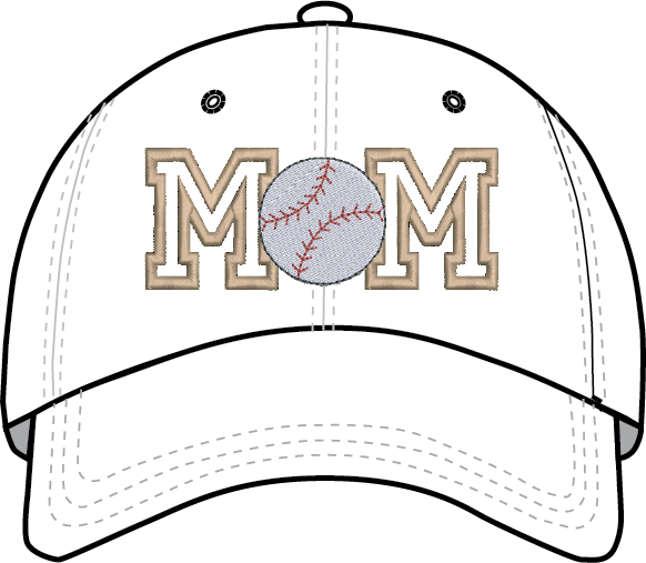 BASEBALL MOM - HAT