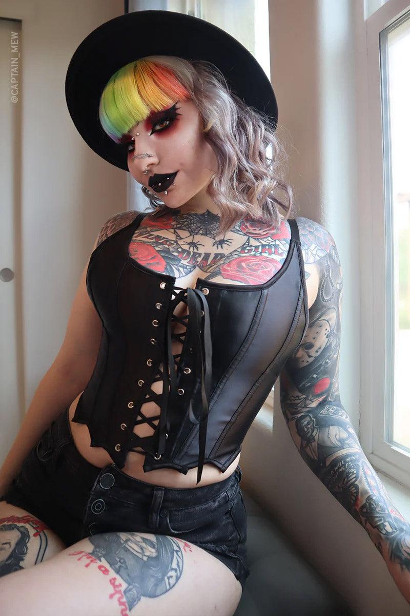 Bat Wing Corset Top