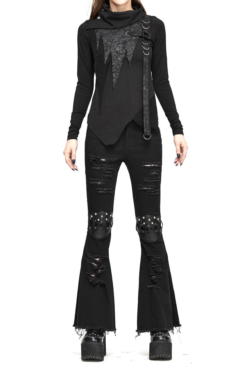 Bellatrix Strange Shredded Bell Bottoms