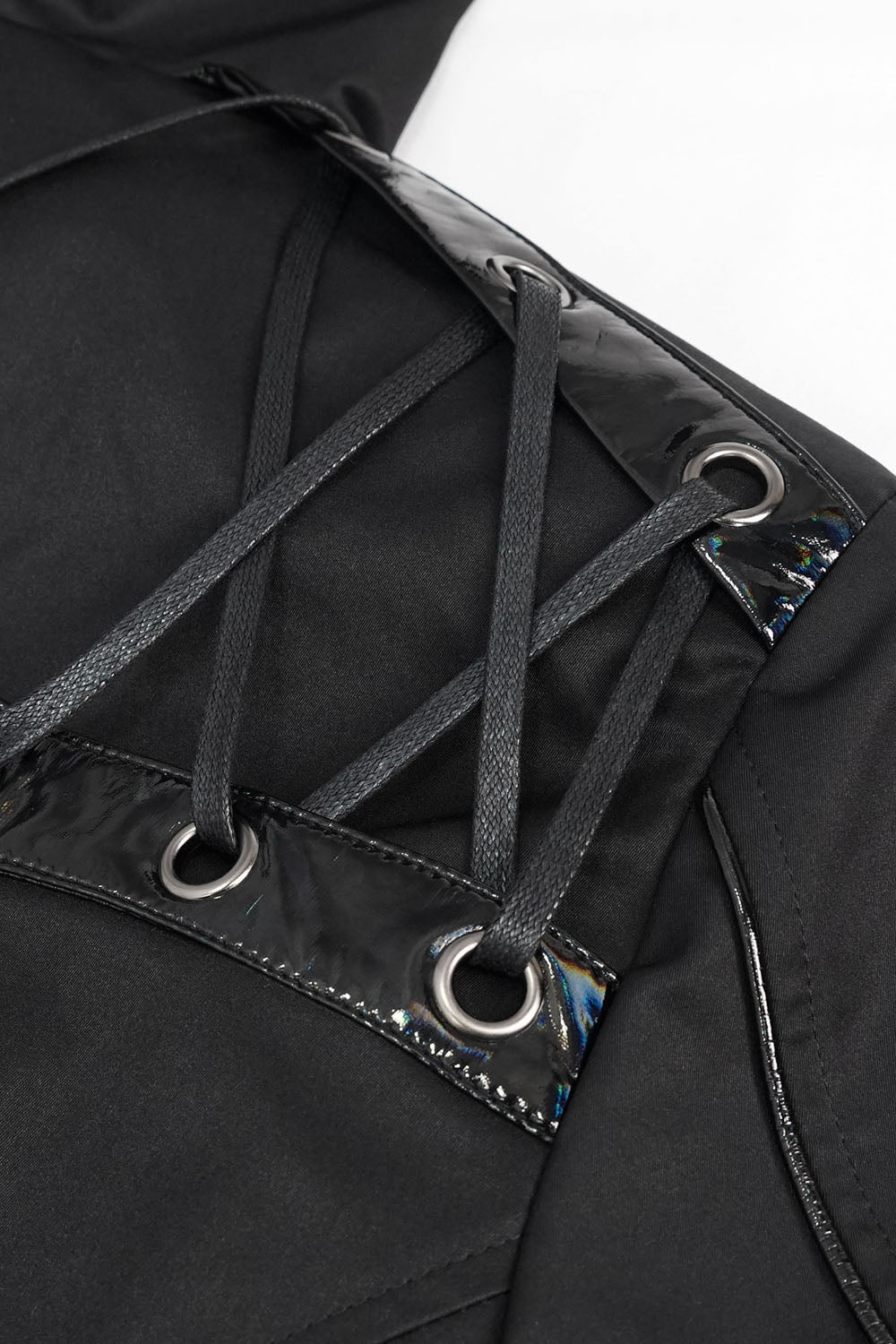 Black Butcher Pierced Coat