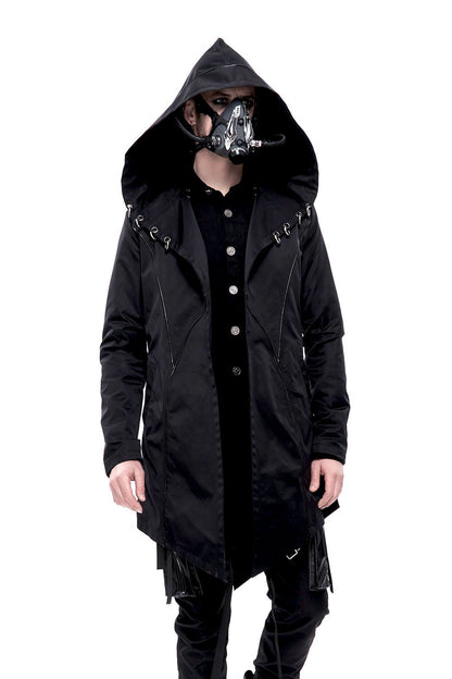 Black Butcher Pierced Coat