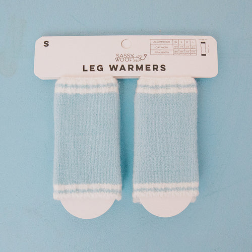 Dog Leg Warmers - Blue