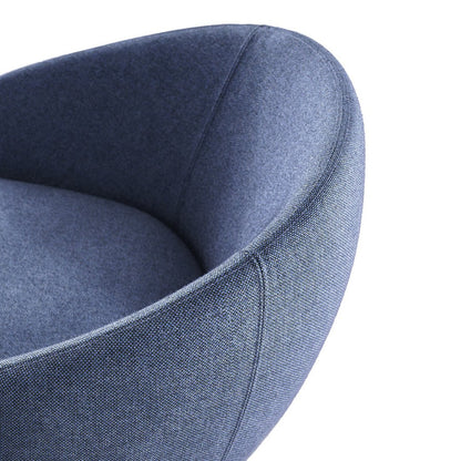 Bonny Lounge Chair - Swivel Wood Base