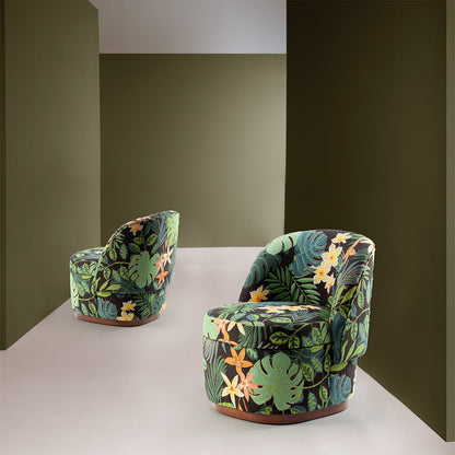 Bisou Lounge Chair w/ Swivel Base