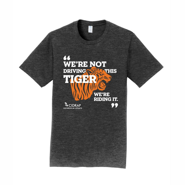 CIDRAP Riding the Tiger T-Shirt - Dark Heather Grey