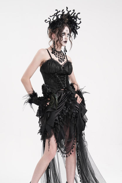 Bow to None Lace Corset Top