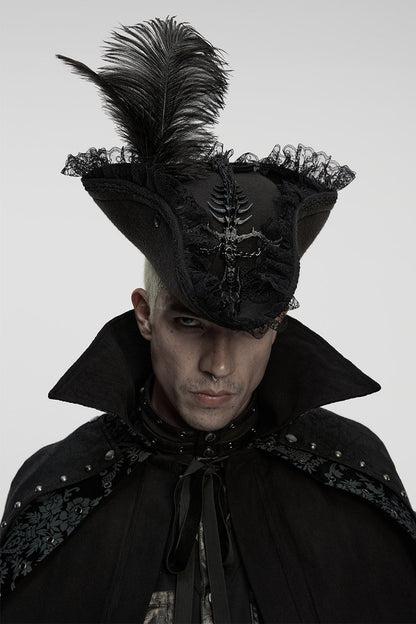 Beast Bones Gothic Pirate Hat